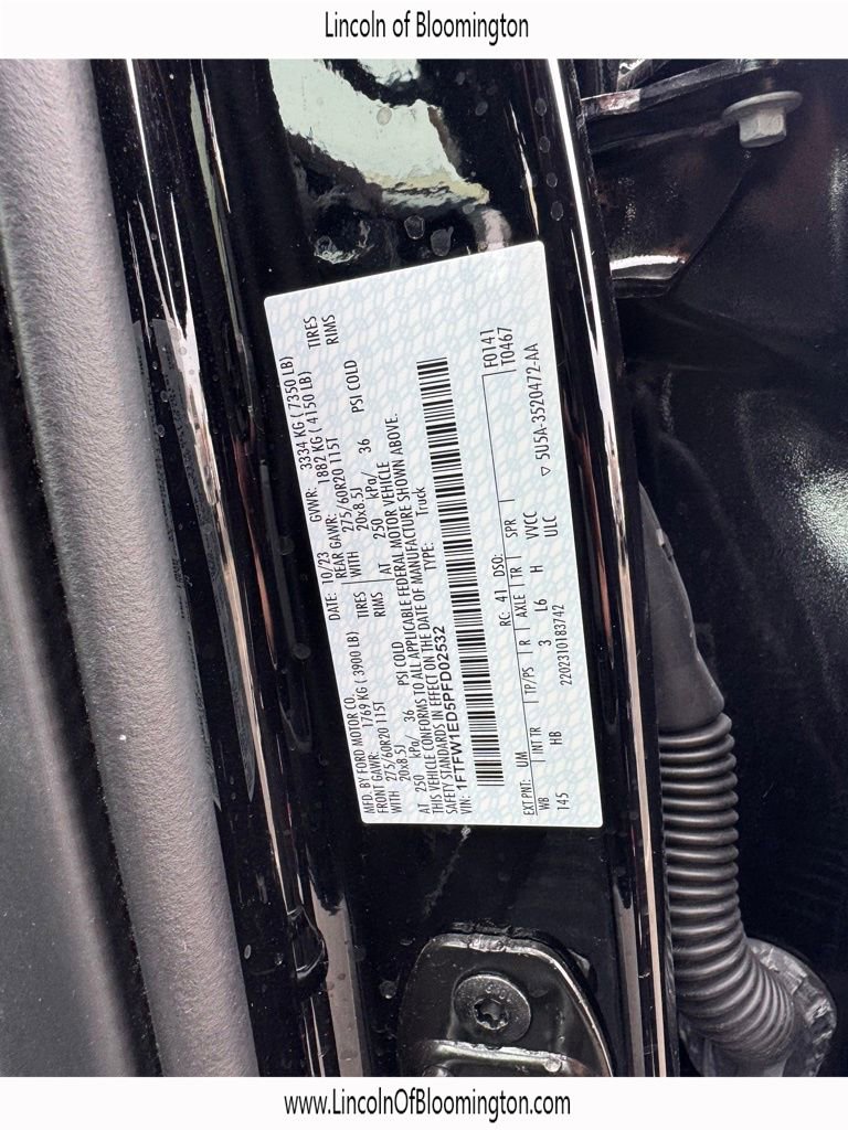 Used 2023 Ford F150 Lariat w/ Equipment Group 502A High image 62