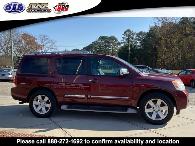 Used 2010 Nissan Armada Titanium w/ DVD Entertainment Pkg image 8