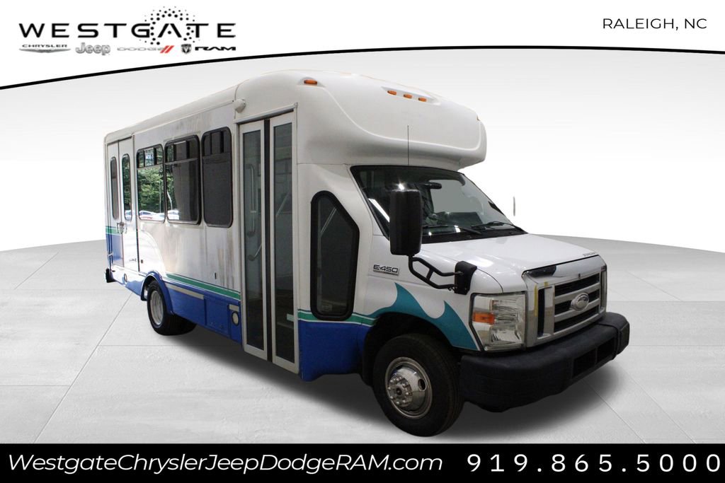 Used 2015 Ford E-450 and Econoline 450 Super Duty w/ Shuttle Bus Prep Package