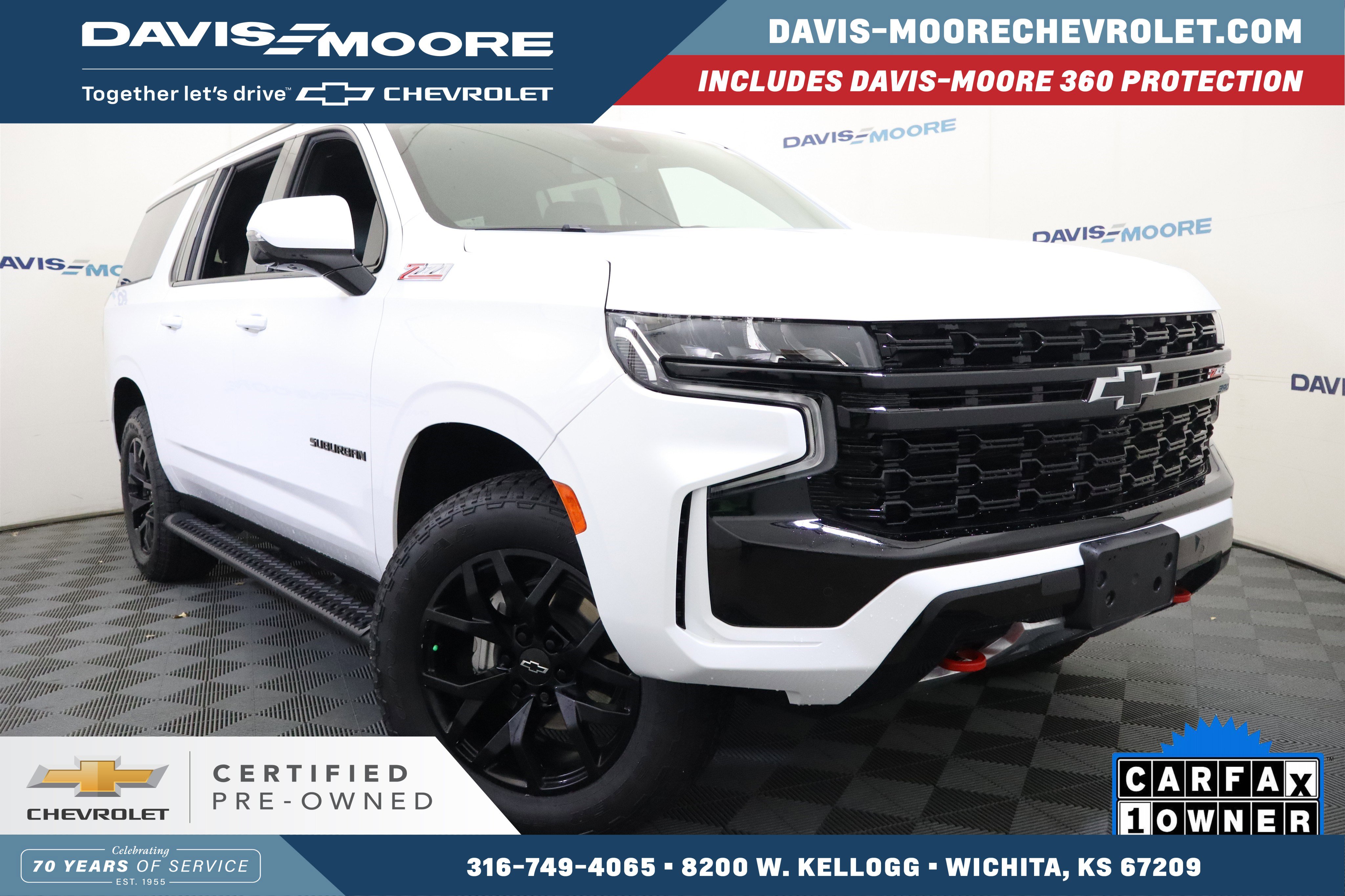 Certified 2024 Chevrolet Suburban Z71 w/ Luxury Package