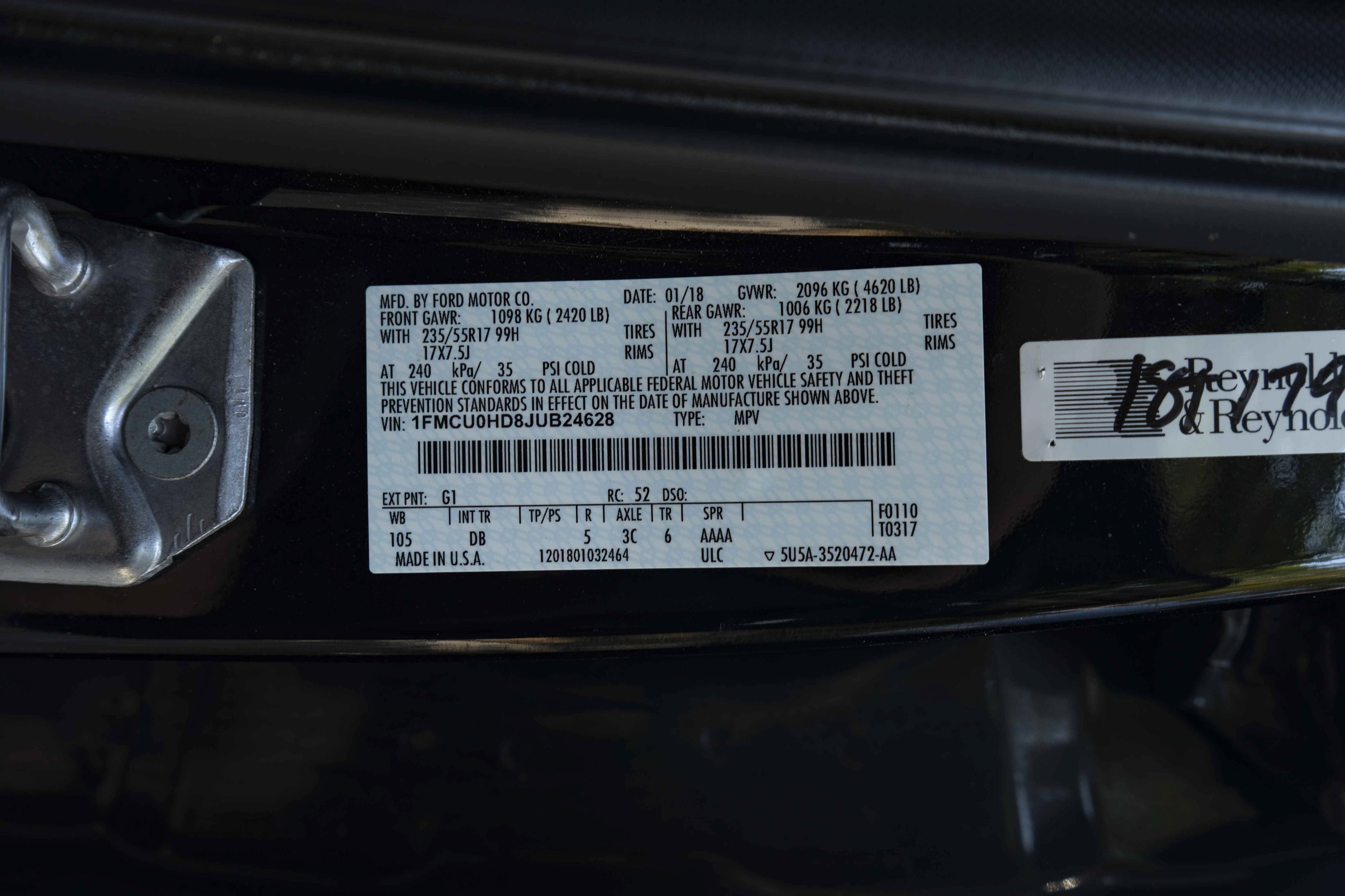 Used 2018 Ford Escape SEL FWD image 44