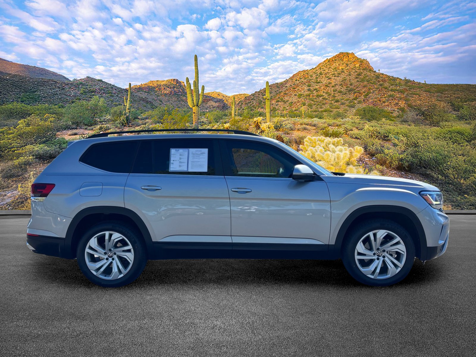 Used 2021 Volkswagen Atlas SE FWD image 3