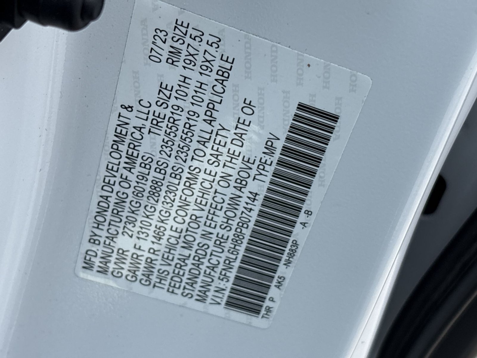 Used 2023 Honda Odyssey Touring image 30