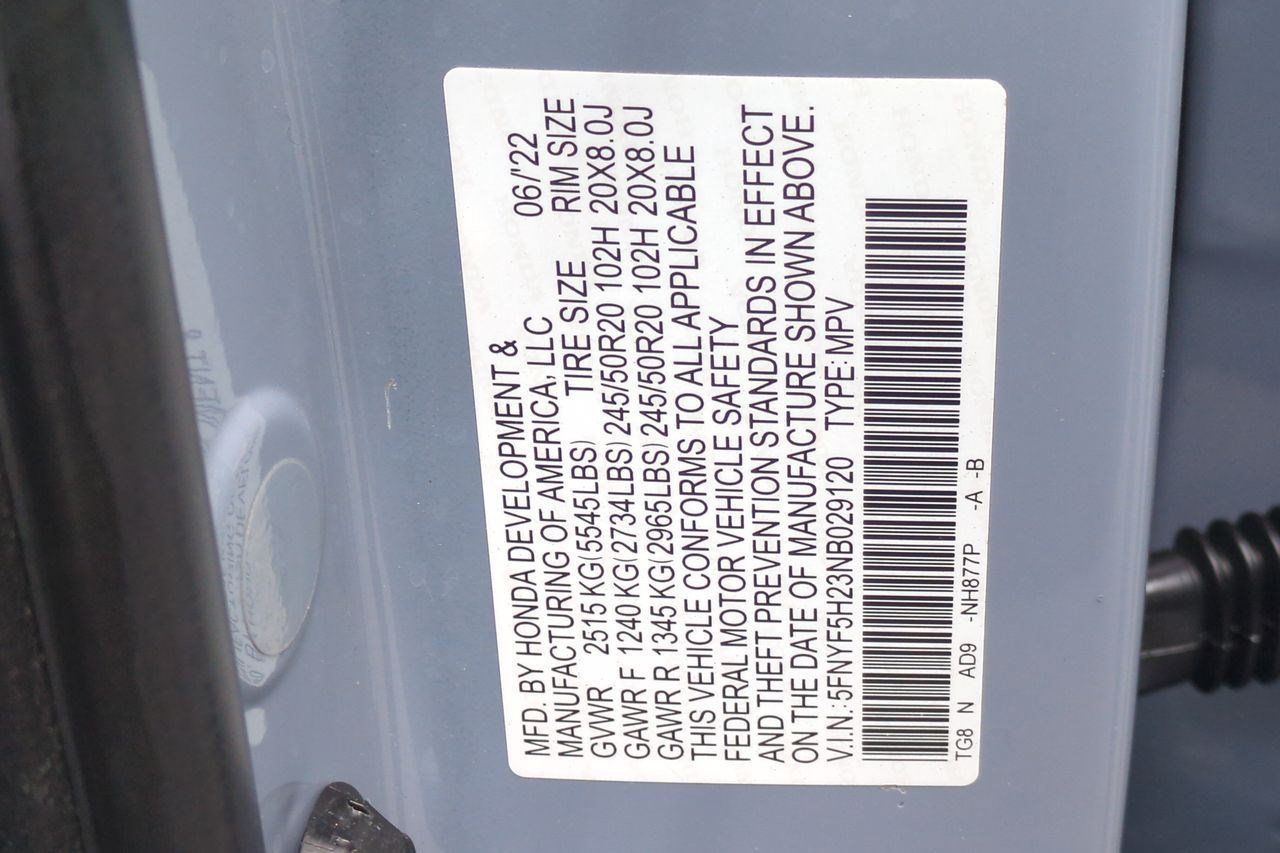 Certified 2022 Honda Pilot Special Edition image 28