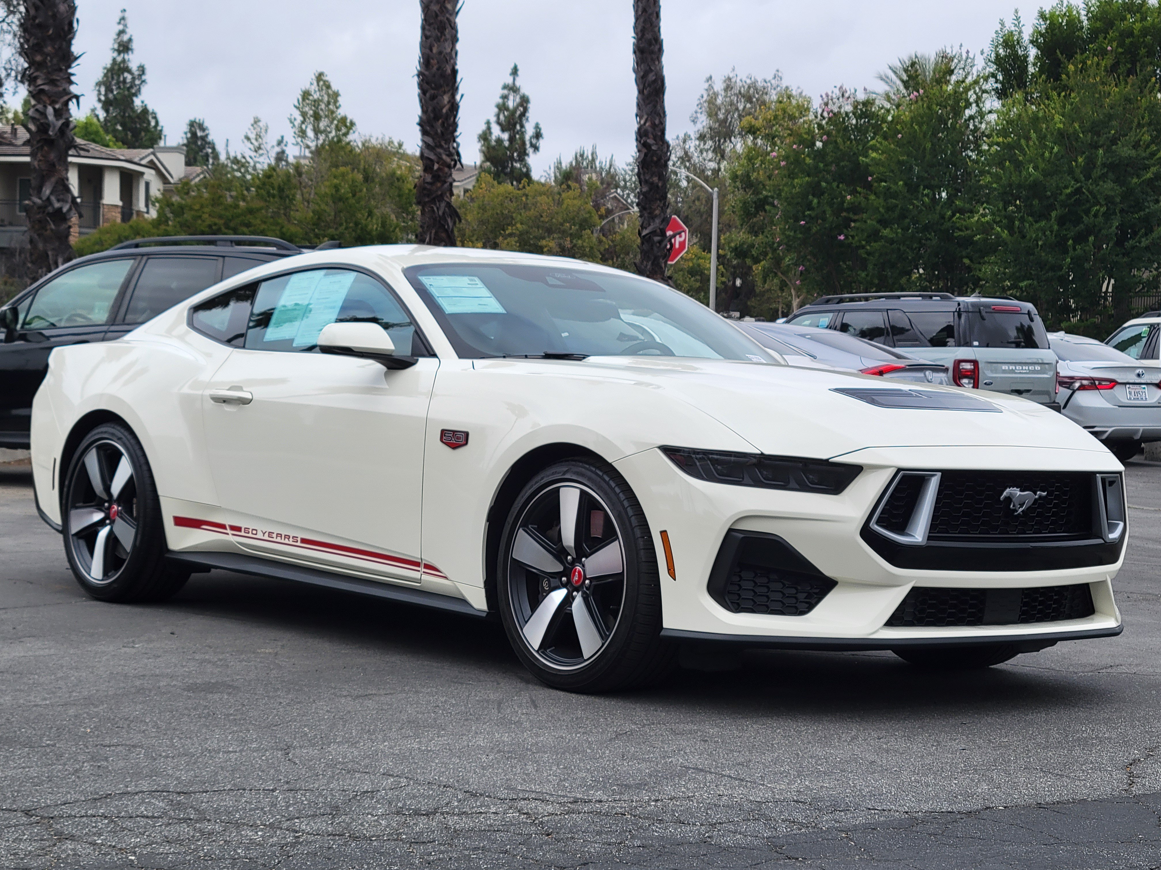Certified 2025 Ford Mustang GT Premium w/ 60th Anniversary Package RWD image 1