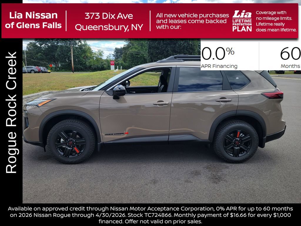 New 2026 Nissan Rogue SV w/ Rock Creek Premium Package image 7
