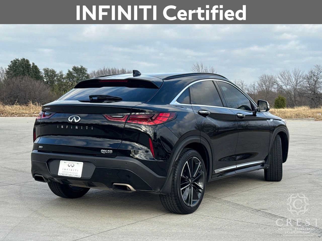 Certified 2023 INFINITI QX55 Essential w/ Accent Package image 2