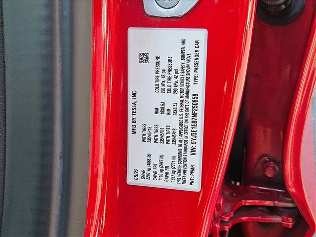 Used 2022 Tesla Model 3 Long Range AWD/4WD image 23