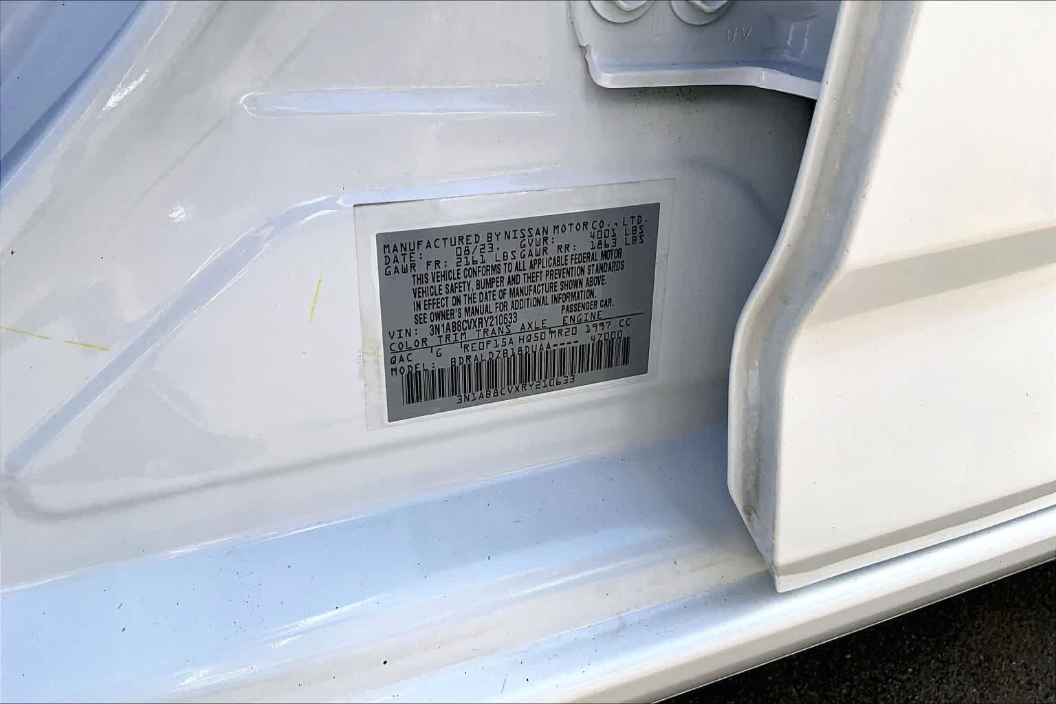 Certified 2024 Nissan Sentra SV w/ All-Weather Package FWD image 34