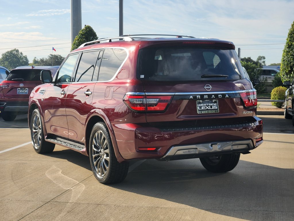 Used 2022 Nissan Armada Platinum w/ Captain's Chairs Package RWD image 5