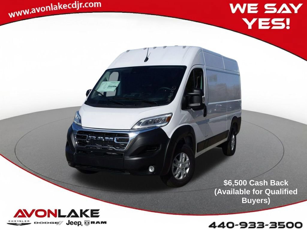 New 2025 RAM ProMaster 1500 w/ Quick Order Package 22G SLT