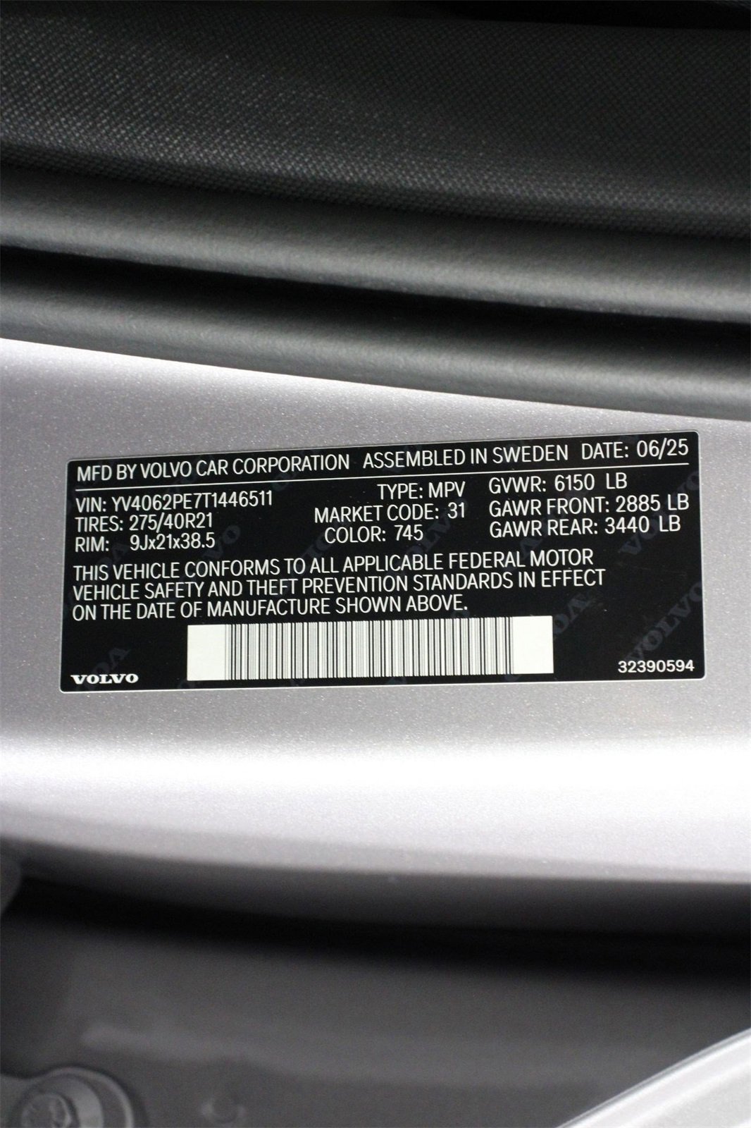 New 2026 Volvo XC90 B6 Plus w/ Protection Package Premier image 17