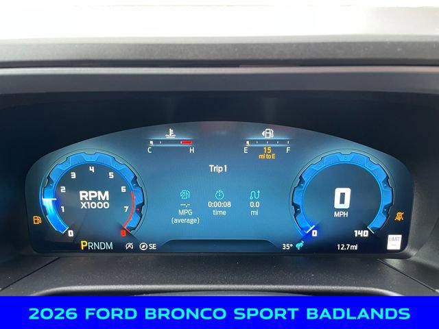 New 2026 Ford Bronco Sport Badlands w/ Badlands Tech Package image 2
