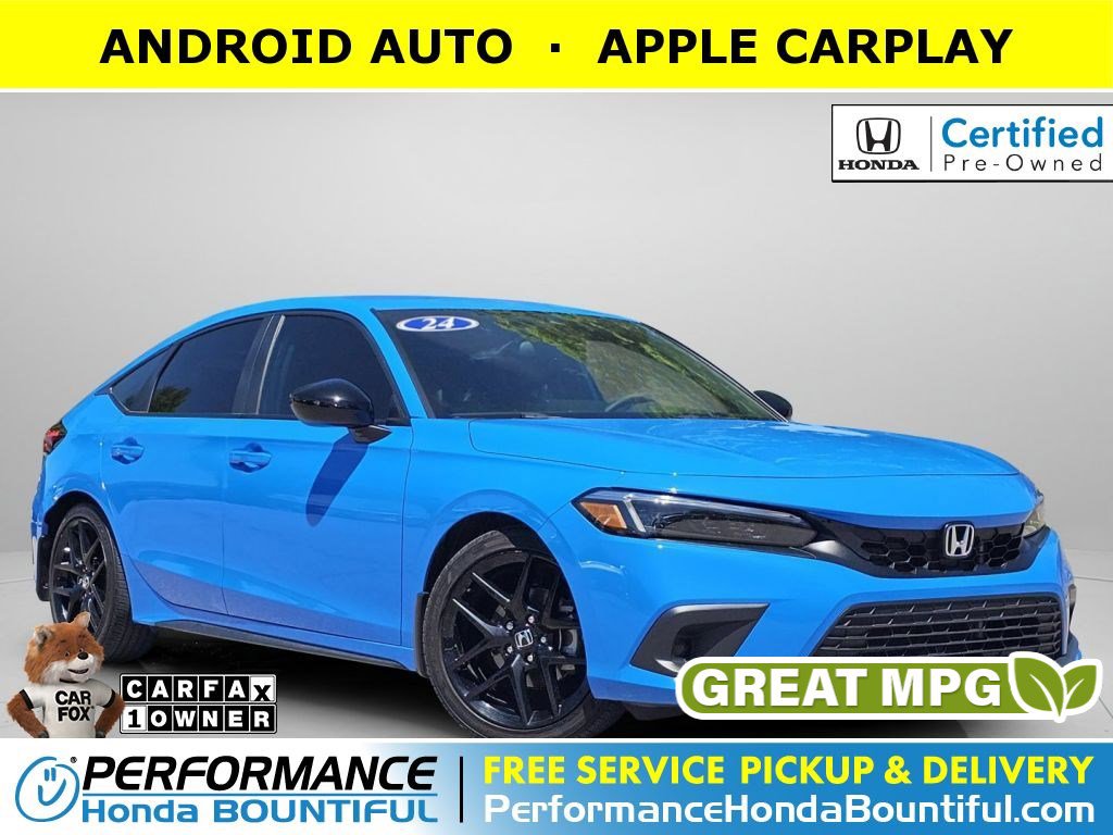 Certified 2024 Honda Civic Sport