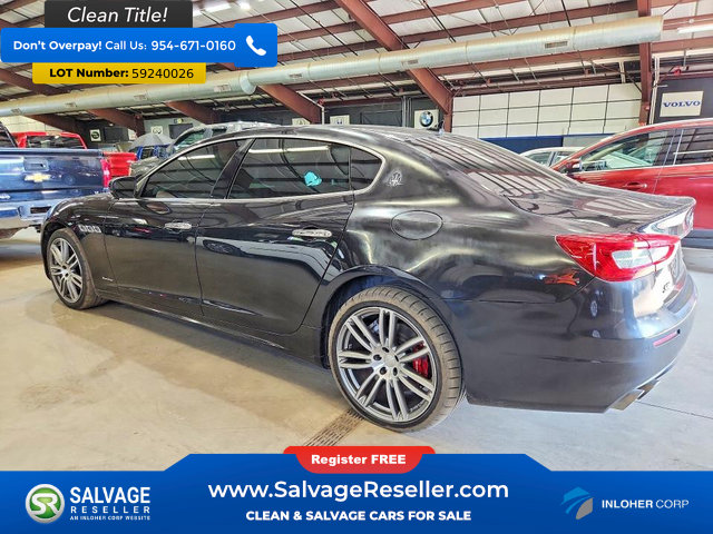 Used 2017 Maserati Quattroporte S GranLusso Q4 AWD/4WD image 3