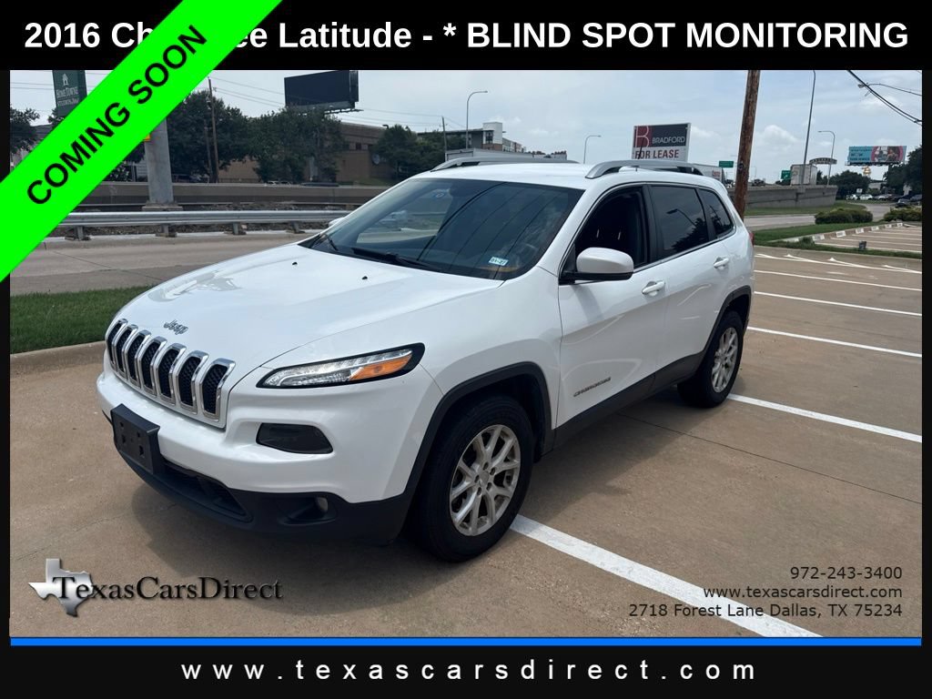 Used 2016 Jeep Cherokee Latitude w/ Safety/Convenience Group AWD/4WD image 1