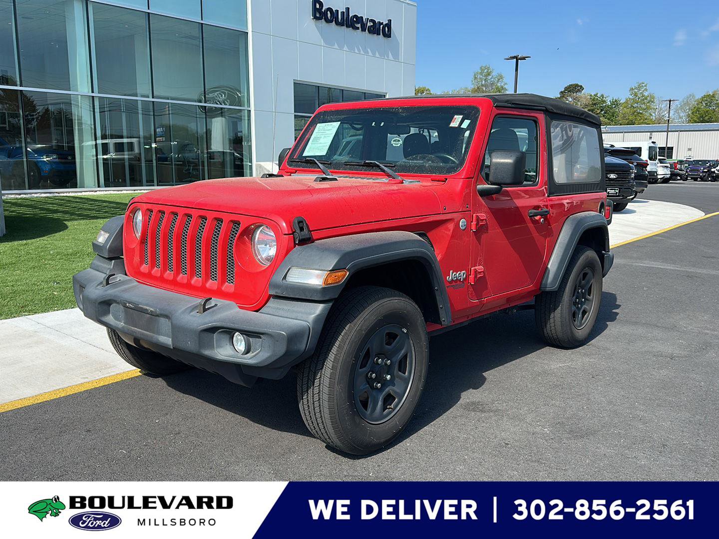 Used 2020 Jeep Wrangler Sport AWD/4WD image 1