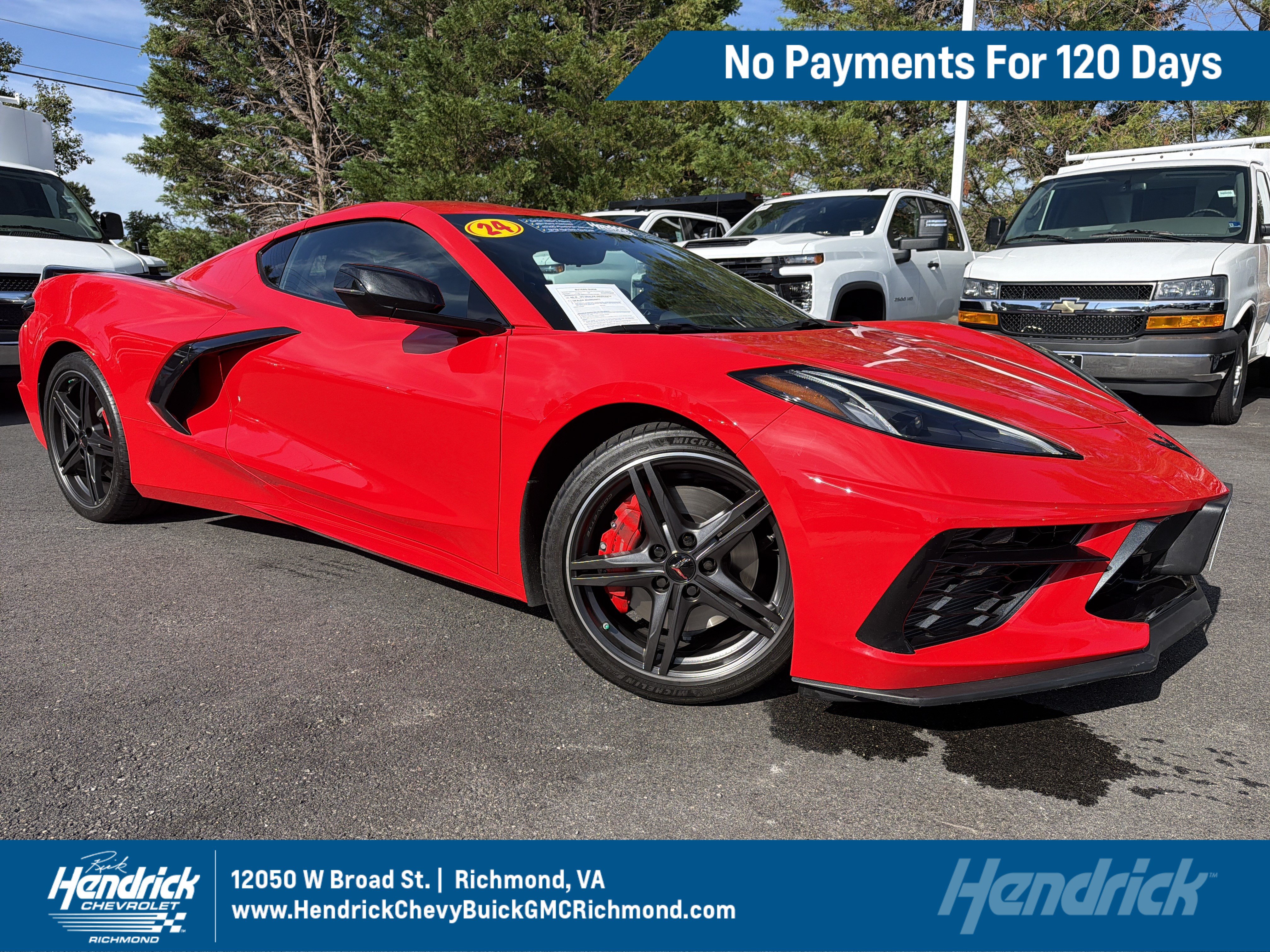 Used 2024 Chevrolet Corvette Stingray Premium Cpe w/ Z51 Performance Package