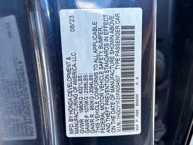 Used 2023 Honda Accord EX image 23