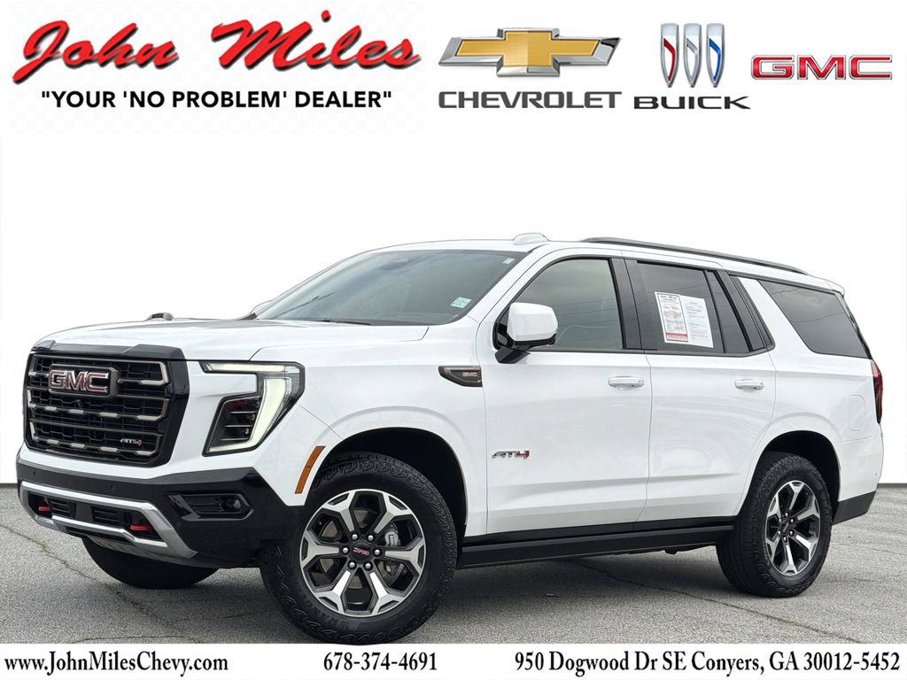 Used 2025 GMC Yukon AT4 Ultimate w/ LPO, Floor Liner Package AWD/4WD video 1
