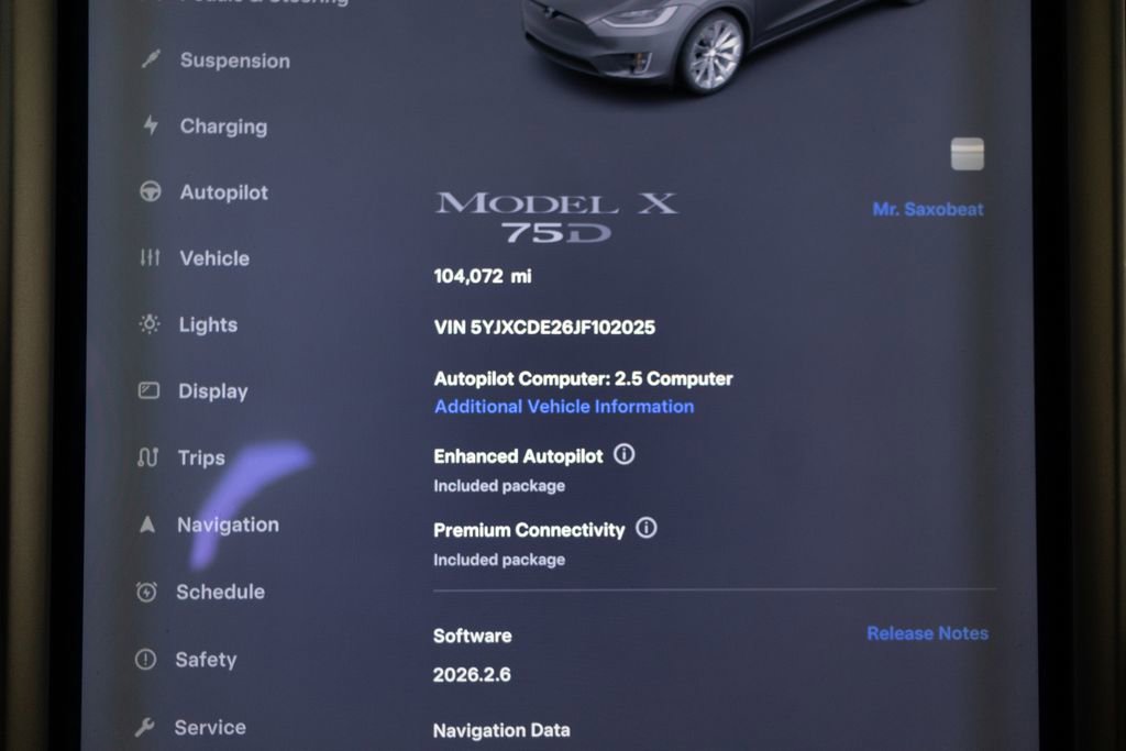 Used 2018 Tesla Model X 75D AWD/4WD image 39