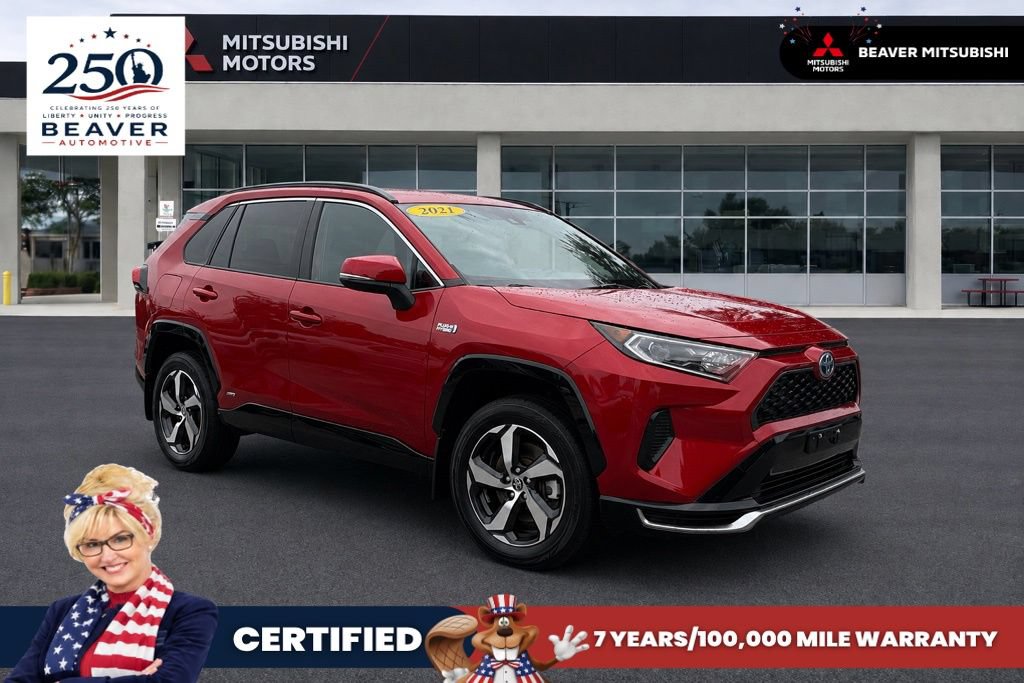 Used 2021 Toyota RAV4 SE w/ Weather & Moonroof Package AWD/4WD image 1