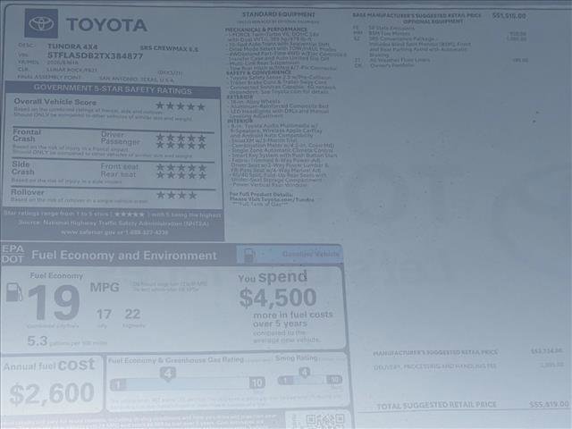 New 2026 Toyota Tundra SR5 image 24