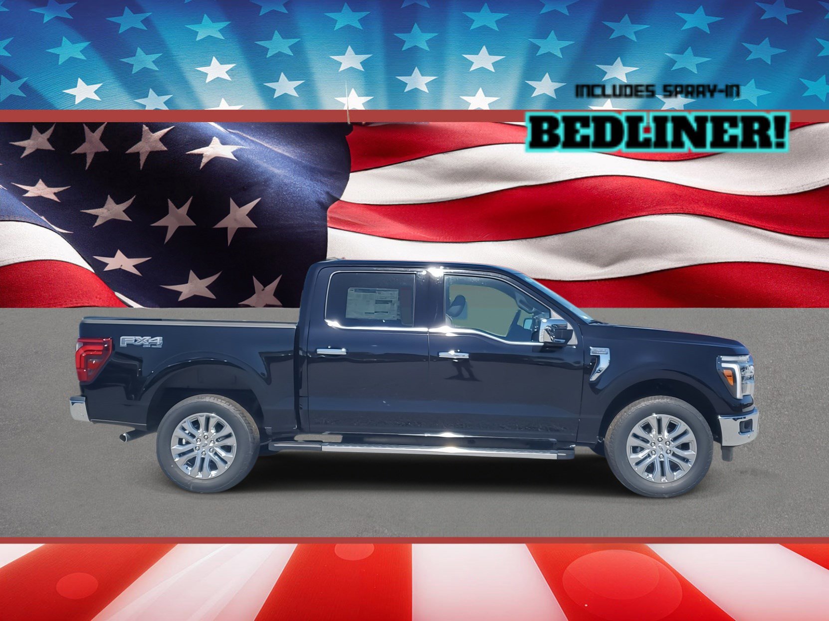 New 2025 Ford F150 Lariat w/ Equipment Group 502A High