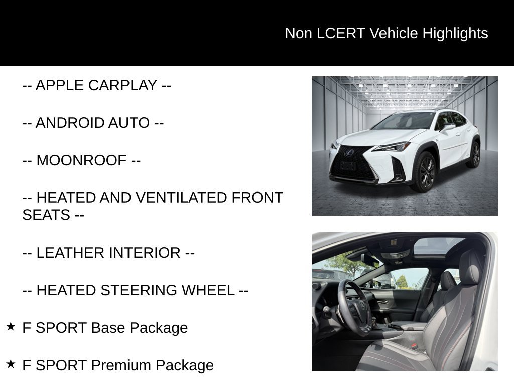 Used 2019 Lexus UX 250h F Sport w/ F Sport Premium Package AWD/4WD image 27