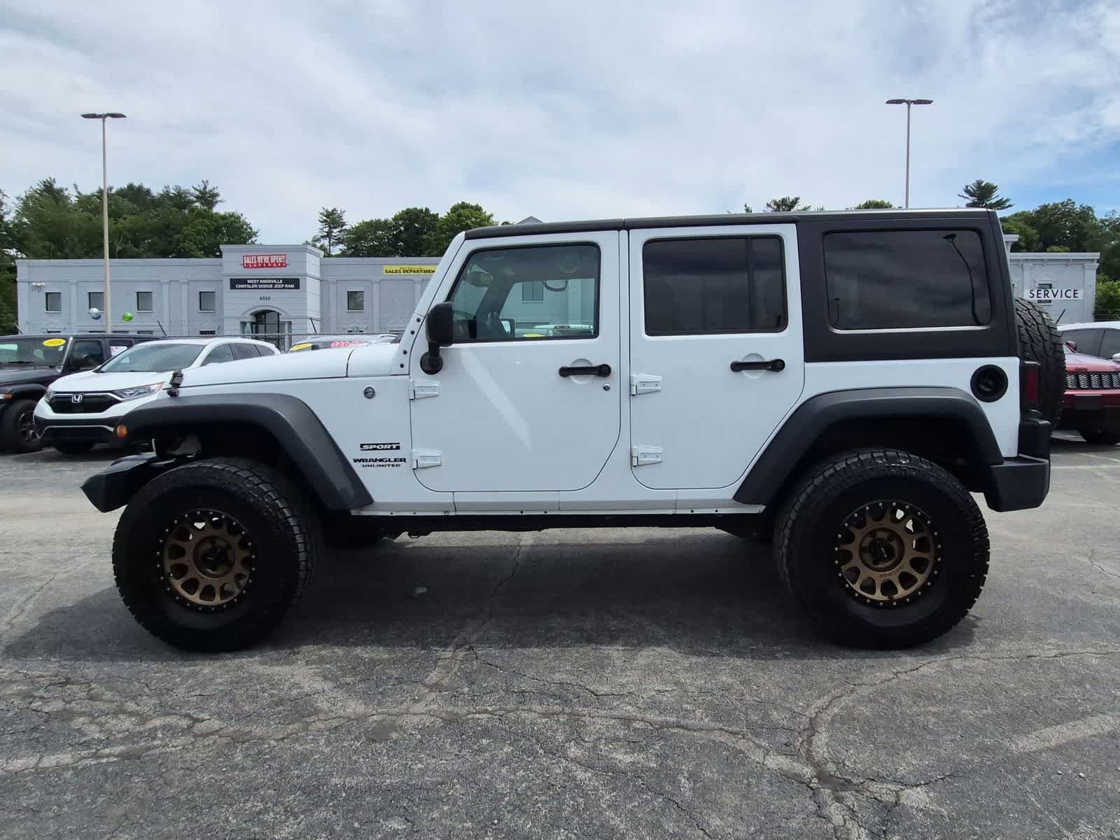 Certified 2017 Jeep Wrangler Unlimited Sport w/ Quick Order Package 24S AWD/4WD image 5
