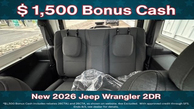 New 2026 Jeep Wrangler Sport AWD/4WD image 16