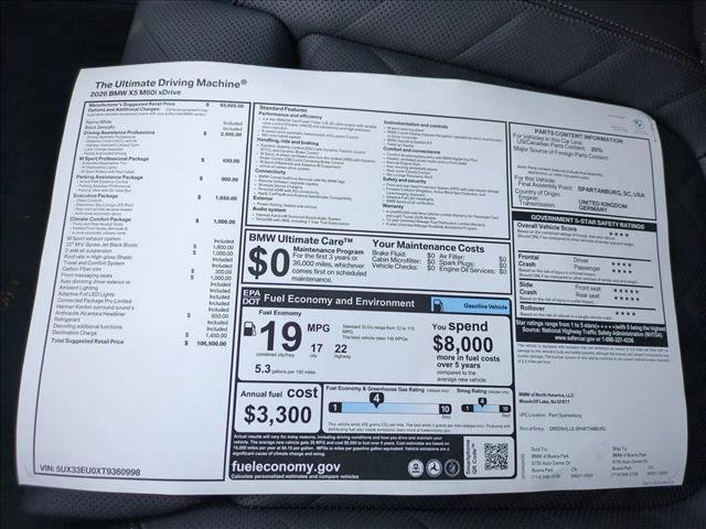 New 2026 BMW X5 M60i image 18