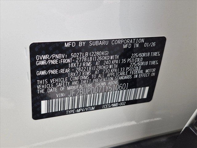 Certified 2026 Subaru Outback Limited AWD/4WD image 24