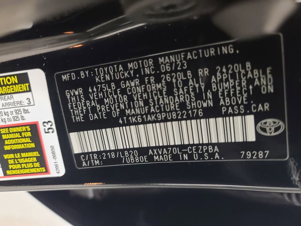 Used 2023 Toyota Camry XSE image 39