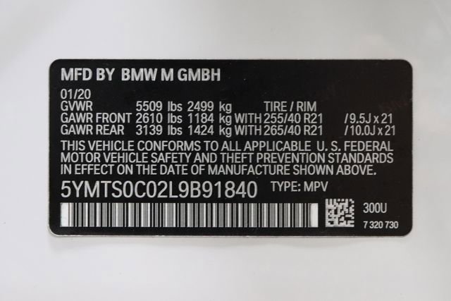 Used 2020 BMW X3 M w/ Executive Package AWD/4WD image 33