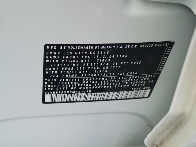 Certified 2023 Volkswagen Tiguan S FWD image 32