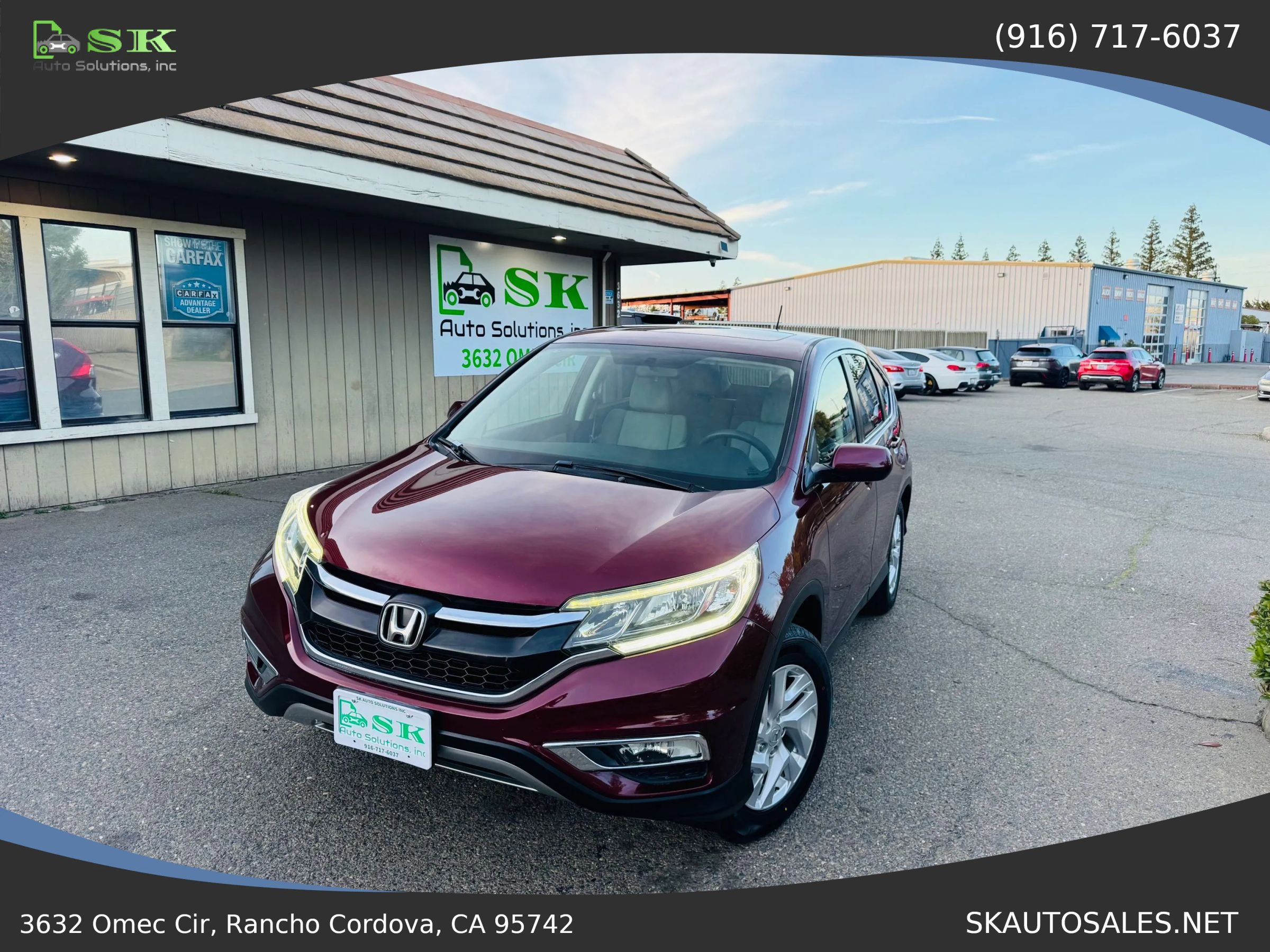 Used 2015 Honda CR-V EX image 2