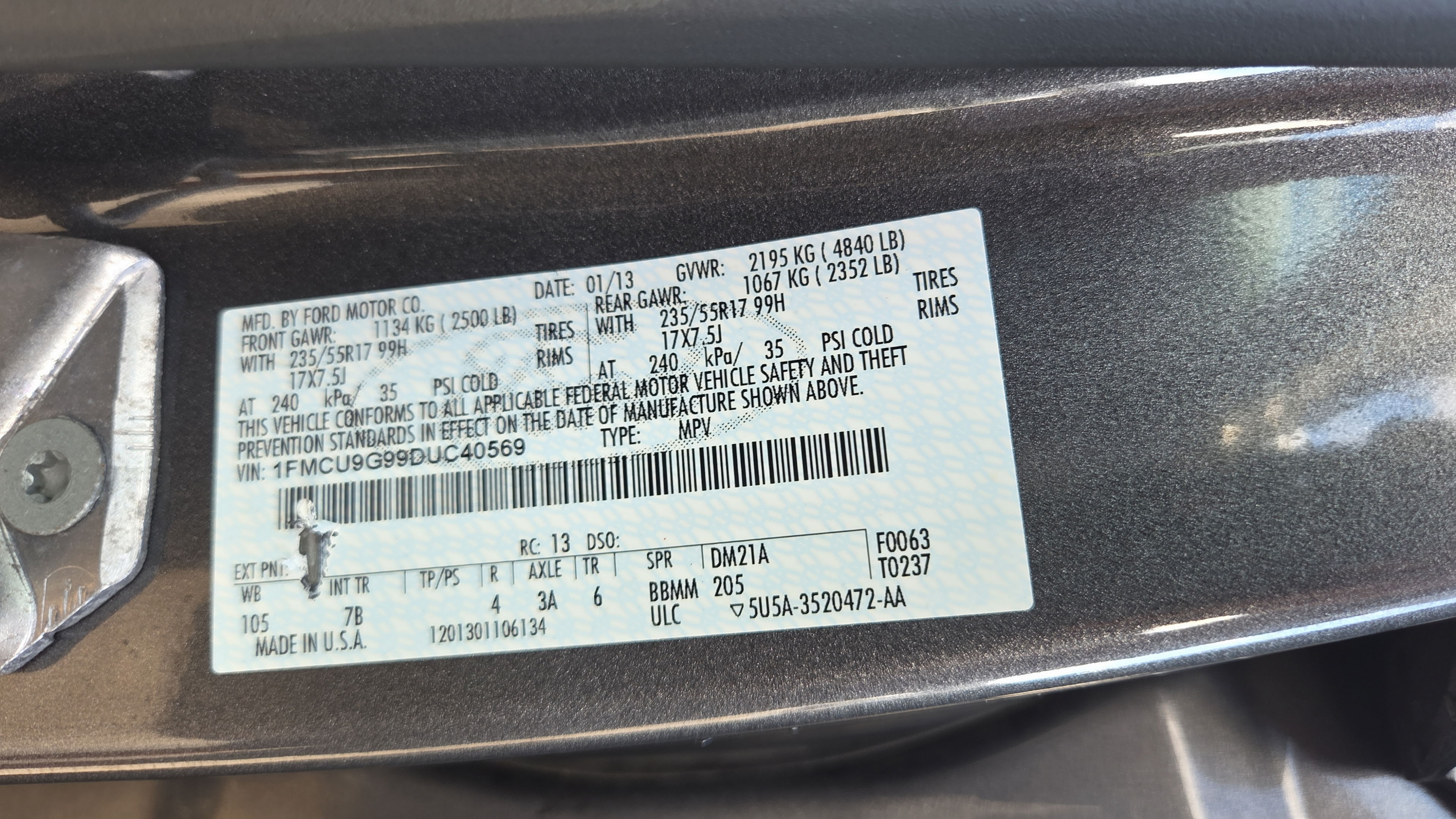 Used 2013 Ford Escape SE AWD/4WD image 21