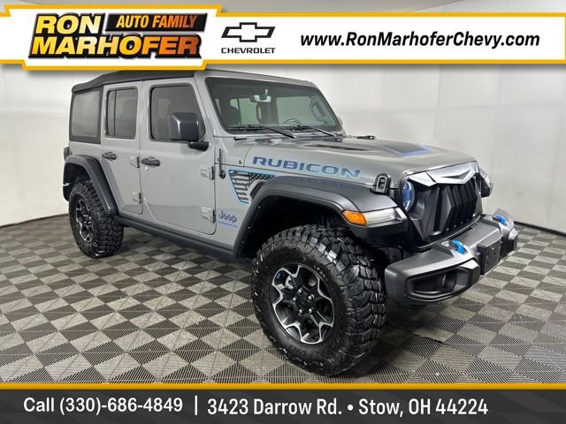 Used 2023 Jeep Wrangler Unlimited Rubicon 4xe w/ Cold Weather Group image 1
