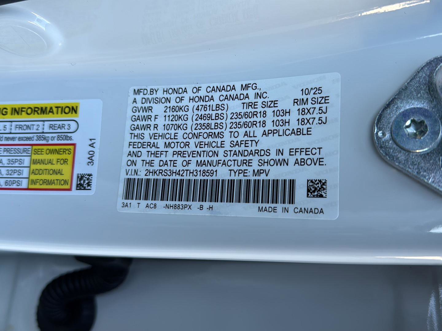 New 2026 Honda CR-V EX image 33