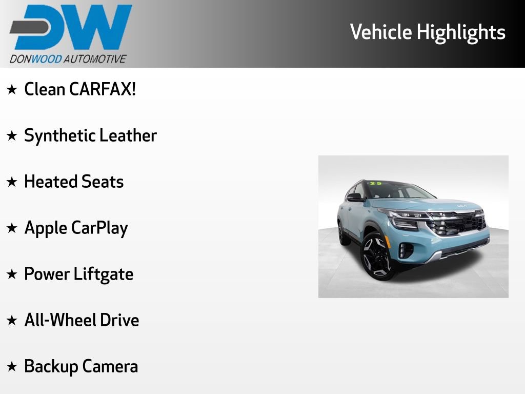 Used 2025 Kia Seltos SX AWD/4WD image 6