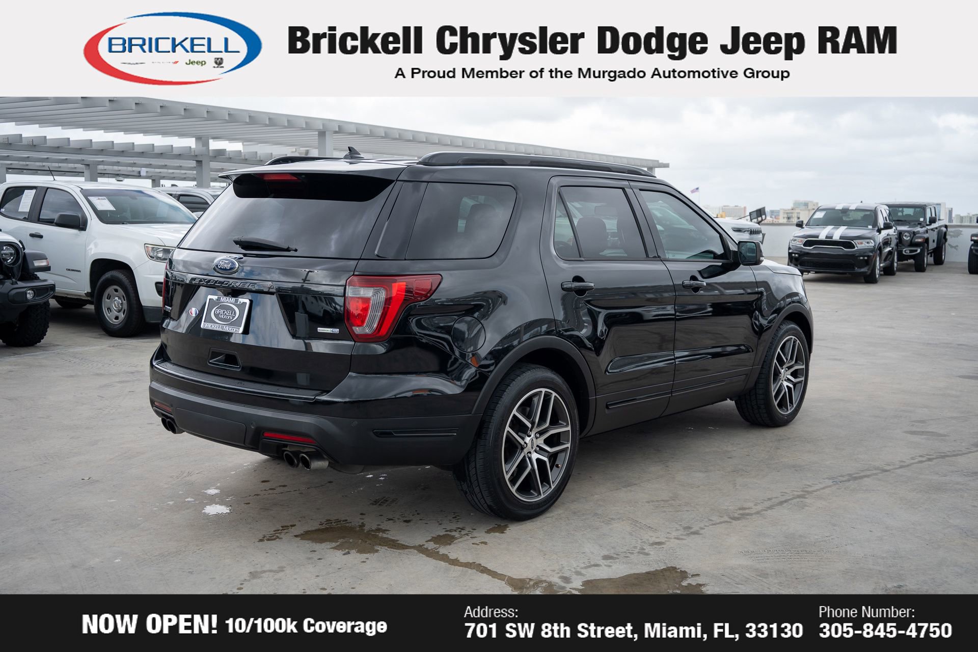 Used 2018 Ford Explorer Sport w/ Equipment Group 401A image 5