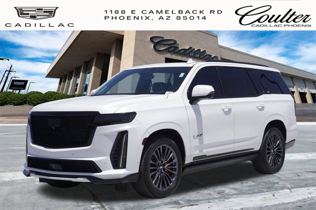 Certified 2023 Cadillac Escalade V w/ Heavy-Duty Trailer Package AWD/4WD image 1