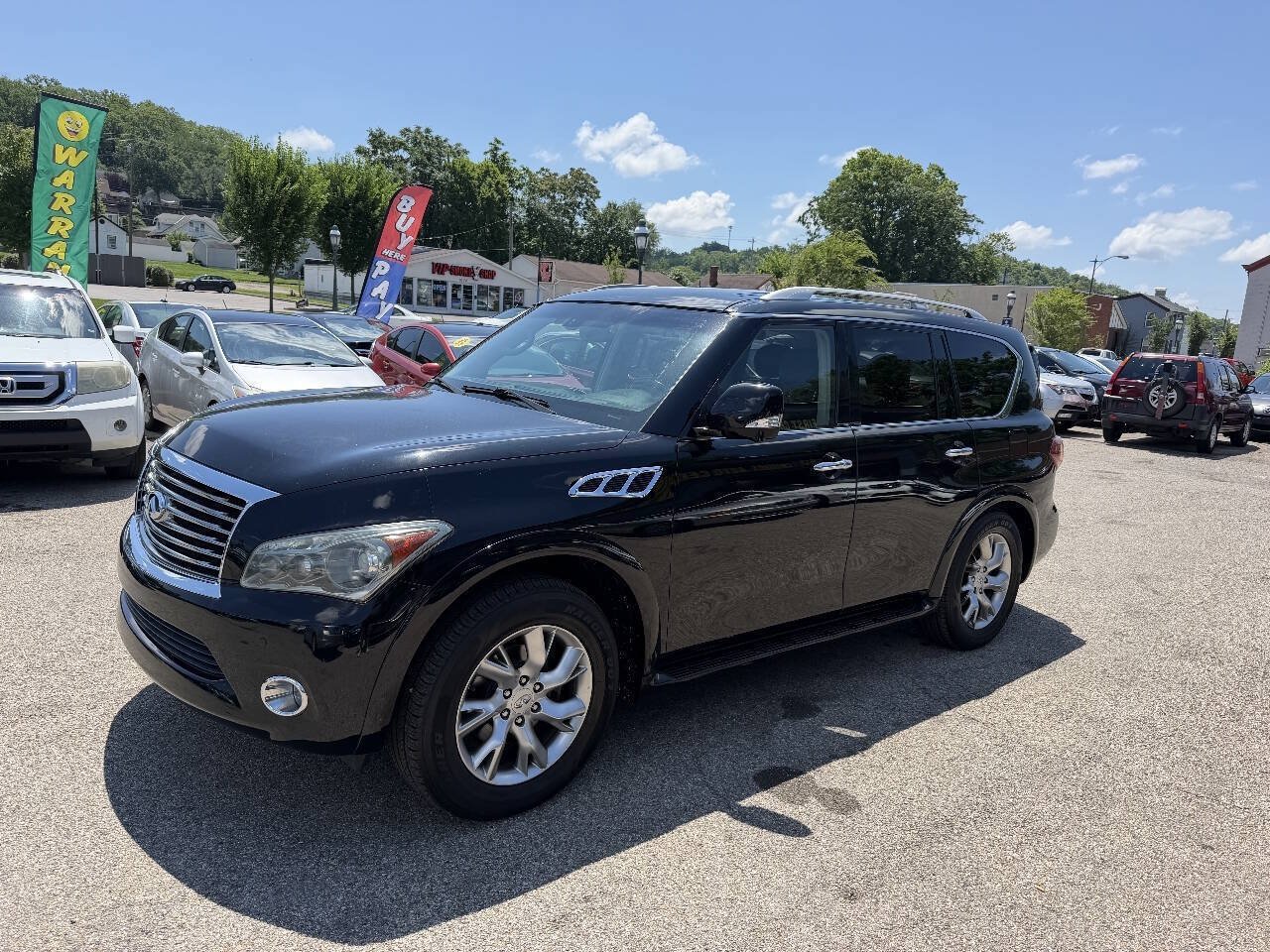Used 2012 INFINITI QX56 4WD w/ Theater Pkg
