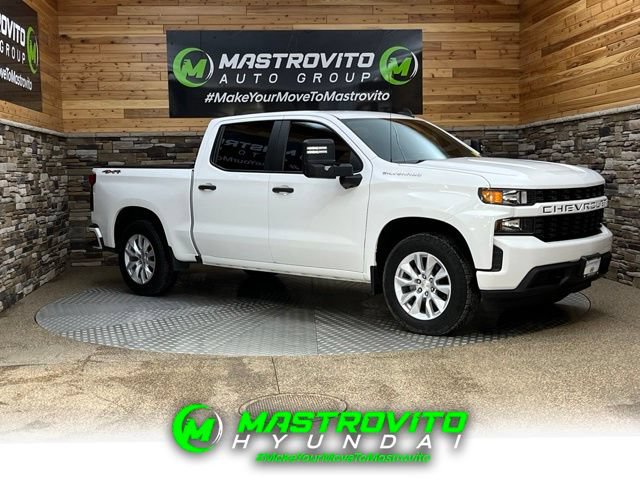 Used 2021 Chevrolet Silverado 1500 Custom w/ Custom Max Trailering Package AWD/4WD image 1