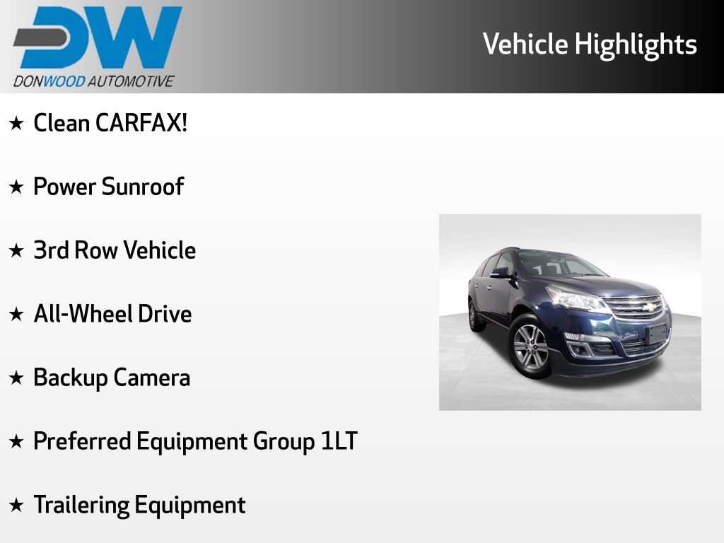 Used 2016 Chevrolet Traverse LT AWD/4WD image 6