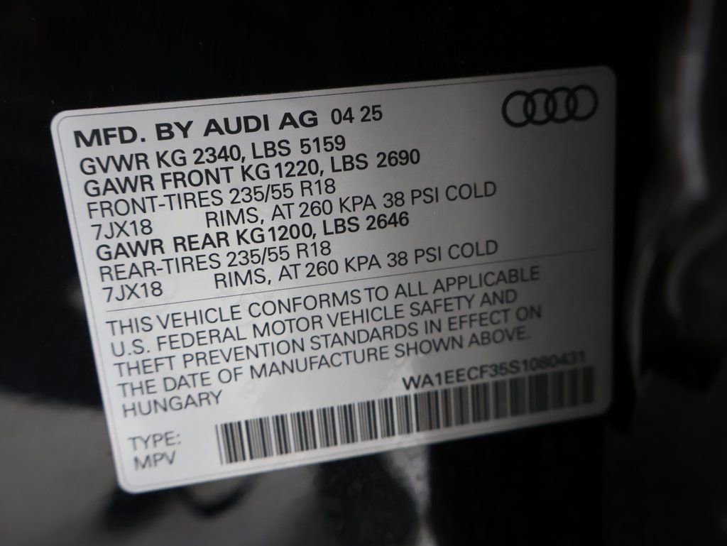 Used 2025 Audi Q3 2.0T Premium Plus w/ Premium Plus Package image 3