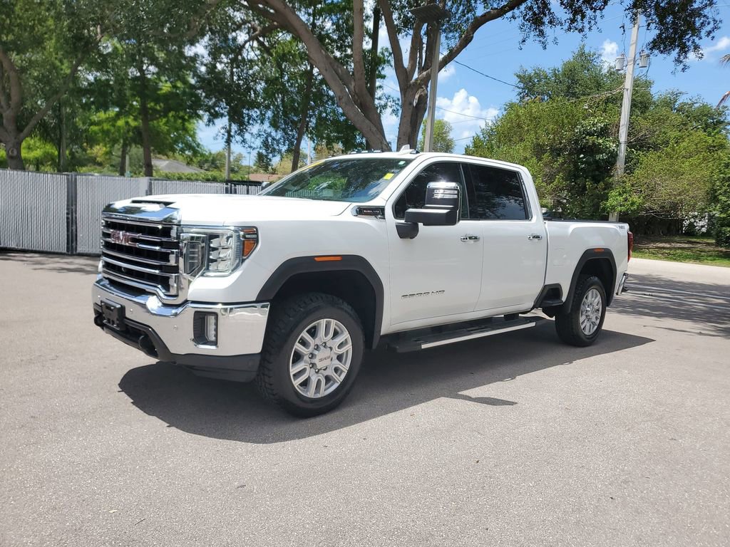 Used 2021 GMC Sierra 2500 SLT w/ SLT Premium Package AWD/4WD image 2