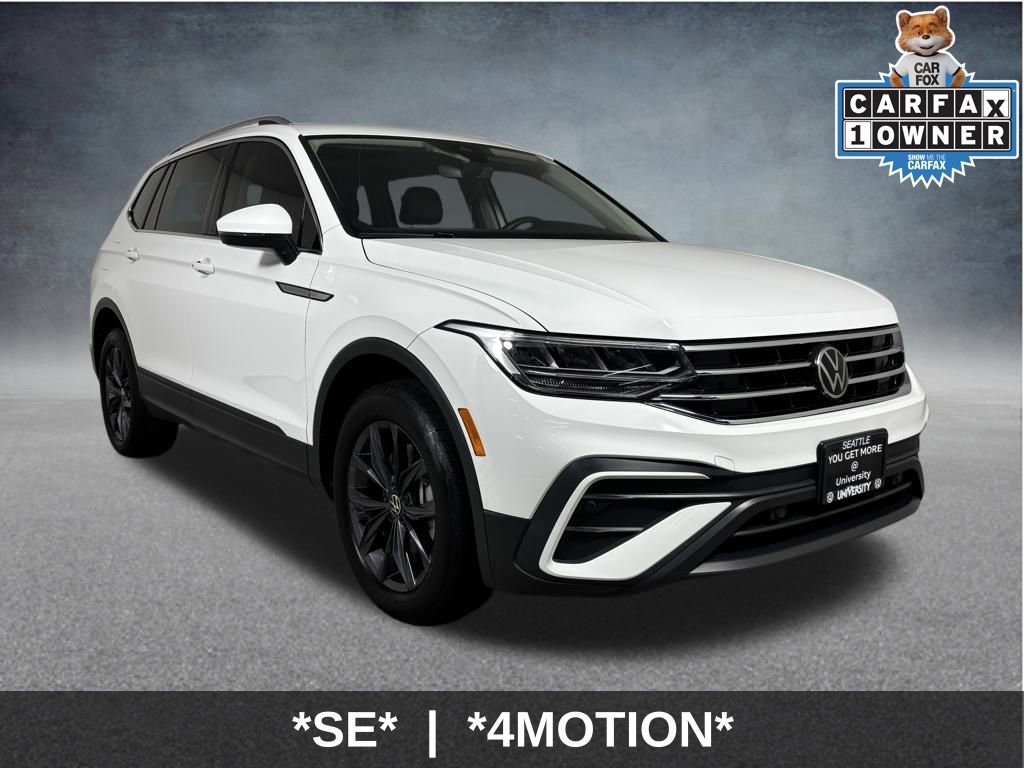 Used 2022 Volkswagen Tiguan SE w/ Panoramic Sunroof Package