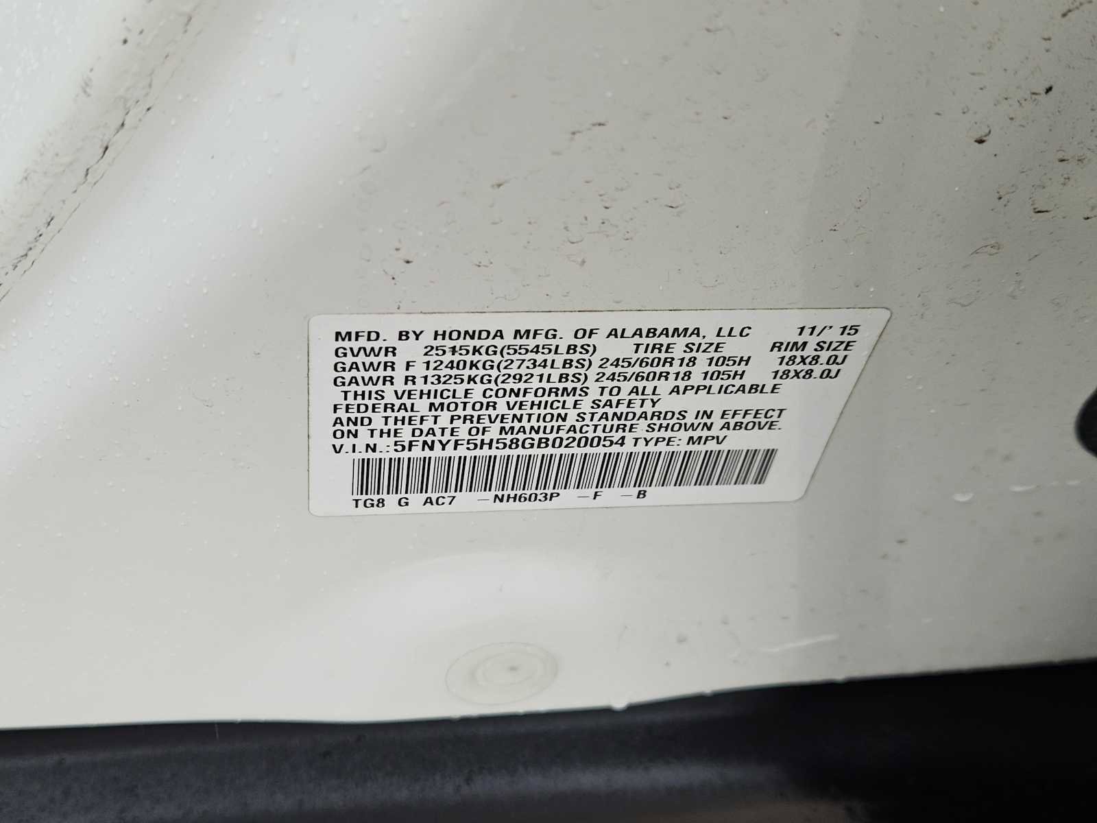 Used 2016 Honda Pilot EX-L image 32